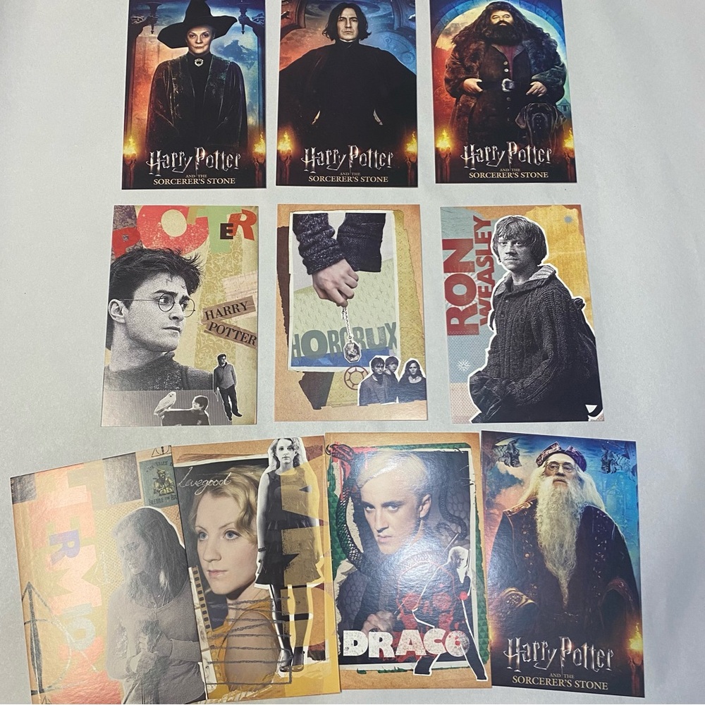 Harry Potter Wizarding World Warner Bros Postcards Japan Pack of 10 Brand New